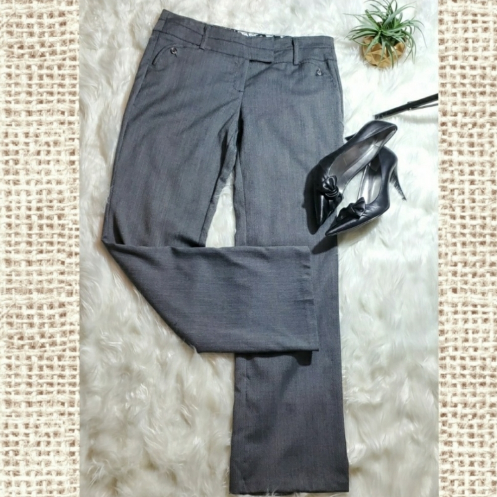 Joe B Tweed Button Accent Work Pants